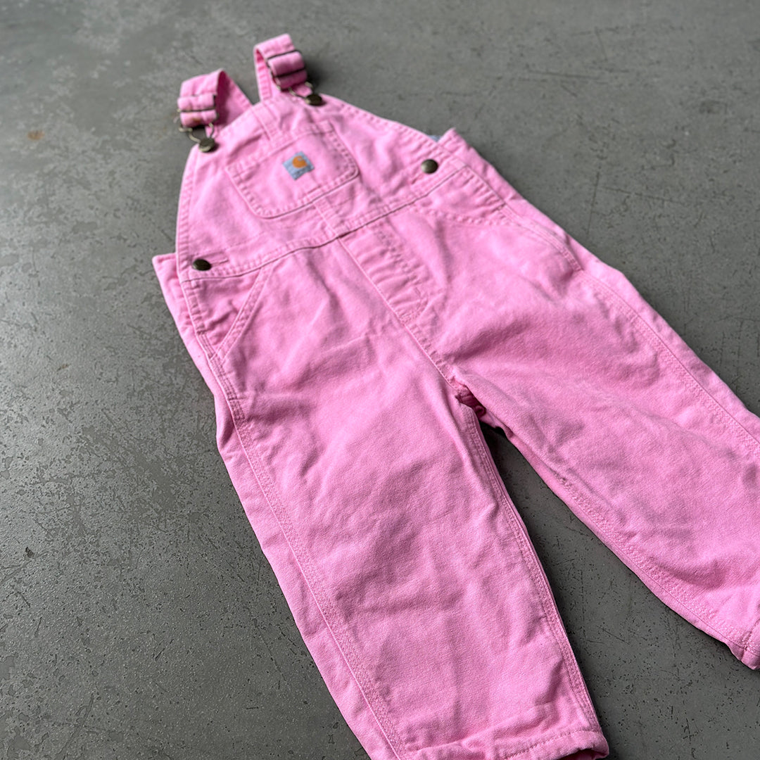 Vintage Carhartt Overalls Pink Tim & Gerry's Kids Boutique
