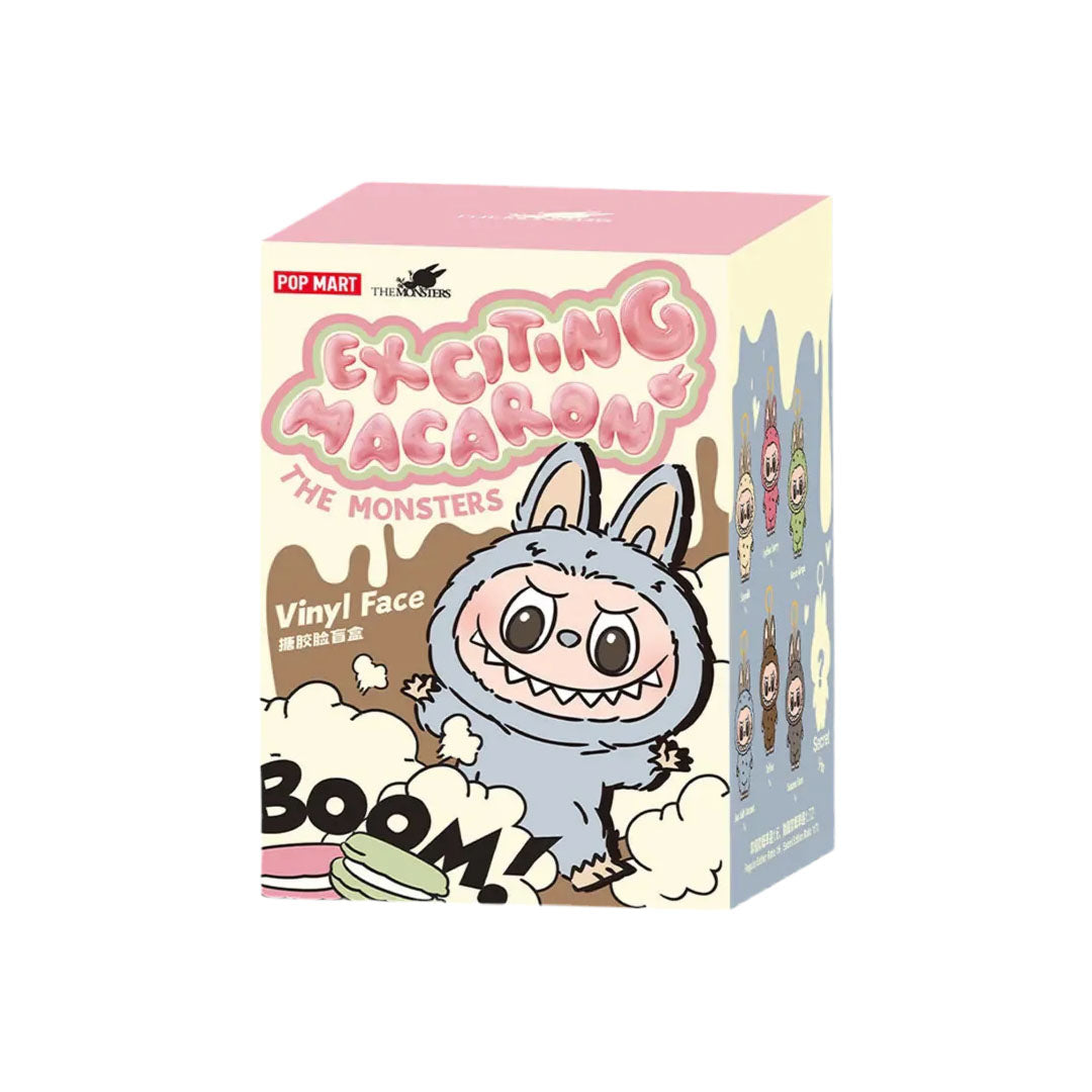 日本正規品 Popmart THE MONSTERS Macaron Pop Mart Labubu The Monsters Tasty Macarons Vinyl Face x 1 – Tim