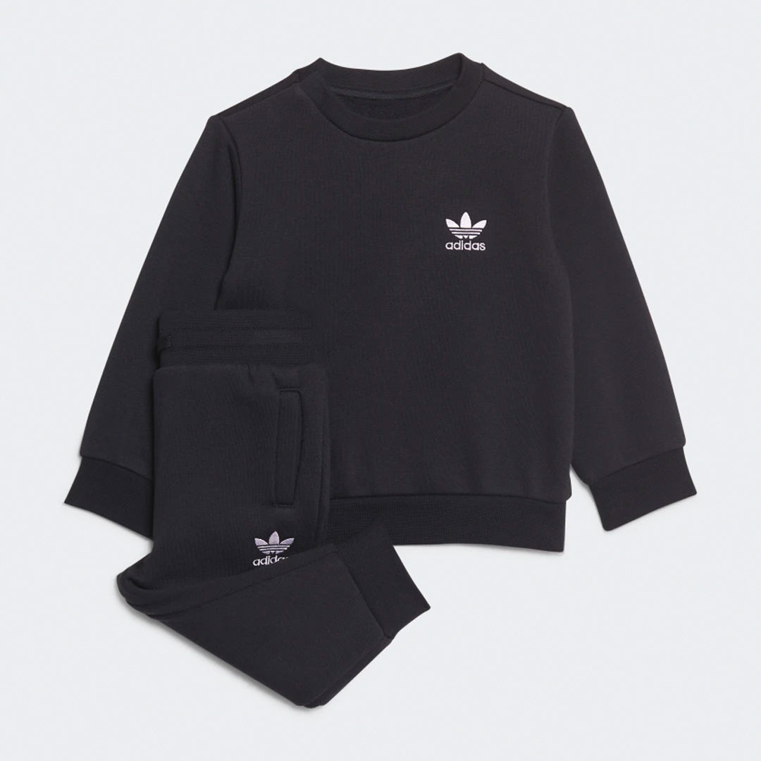 Adicolor Crew Set Black Tim Gerry s Kids Boutique