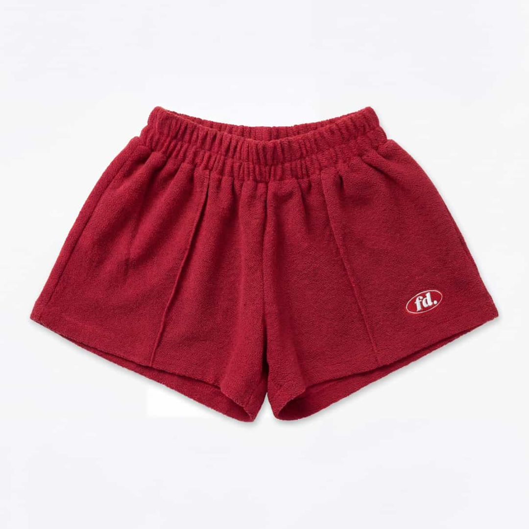 90's Runner Shorts - Red