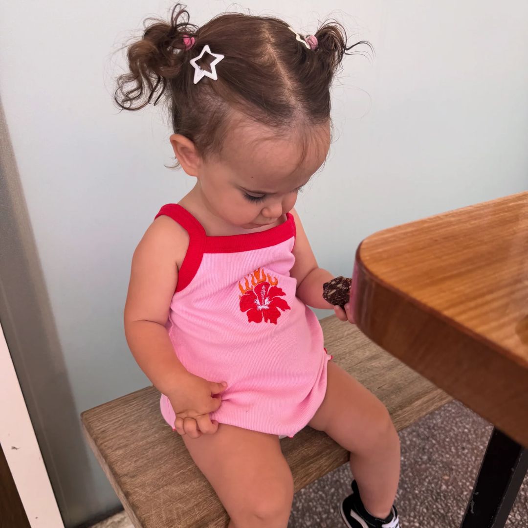 Flame Dress - Hibiscus