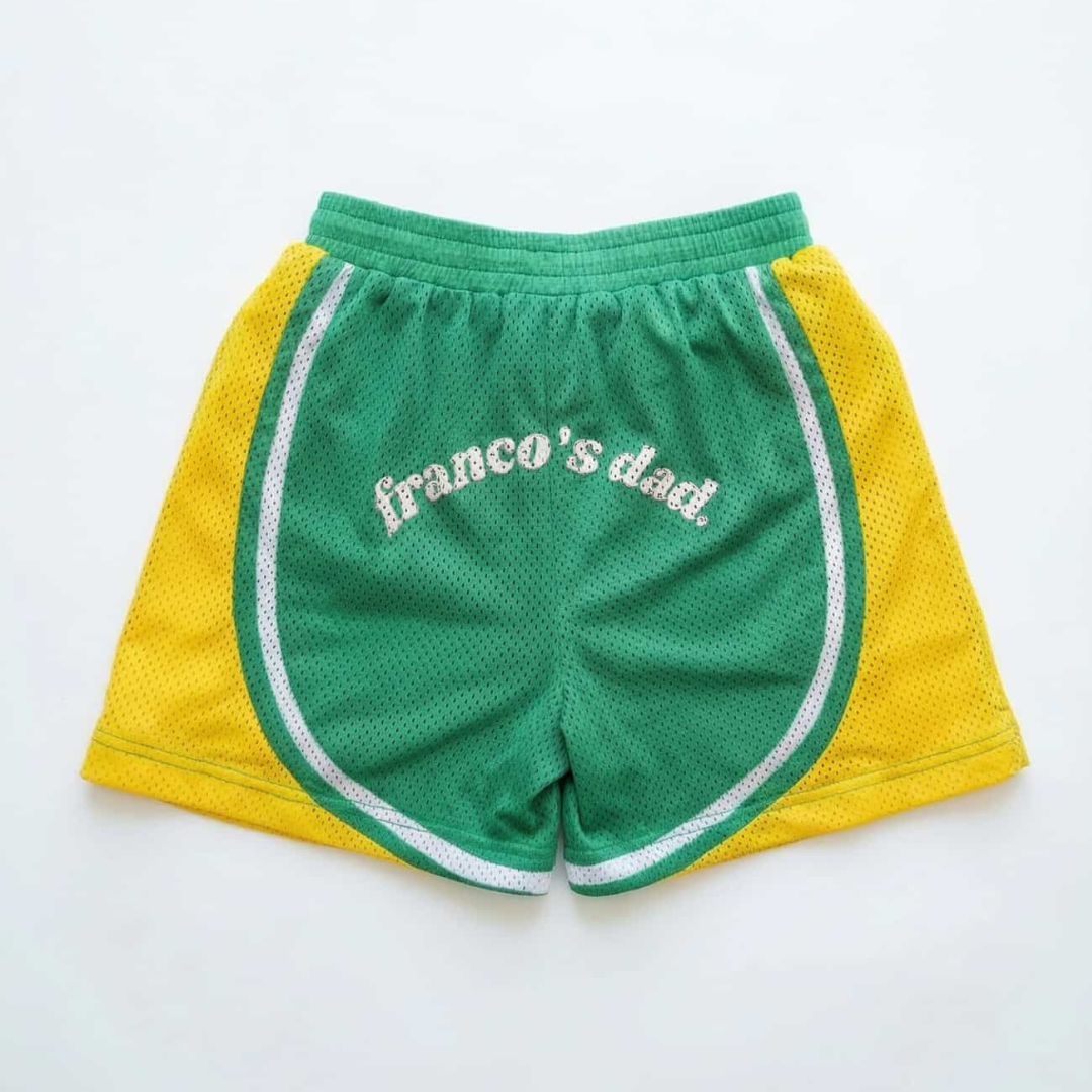 Rio Mesh Shorts - Green / Yellow