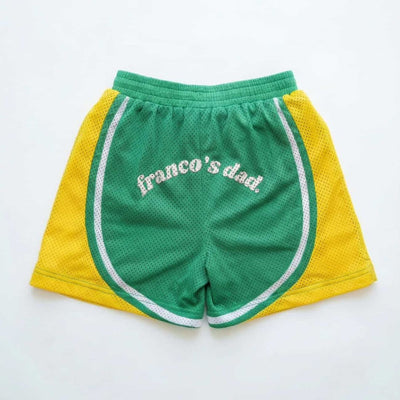 Rio Mesh Shorts - Green / Yellow