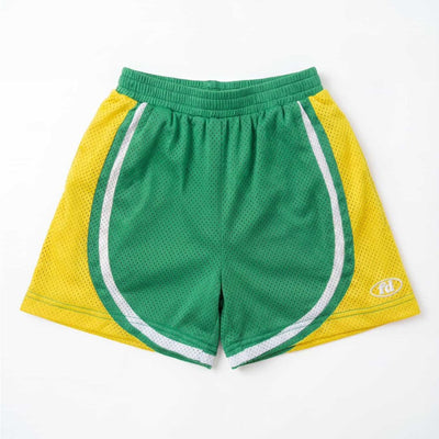 Rio Mesh Shorts - Green / Yellow