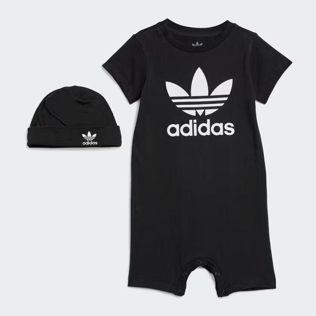 Gift Set Jumpsuit and Beanie - Black