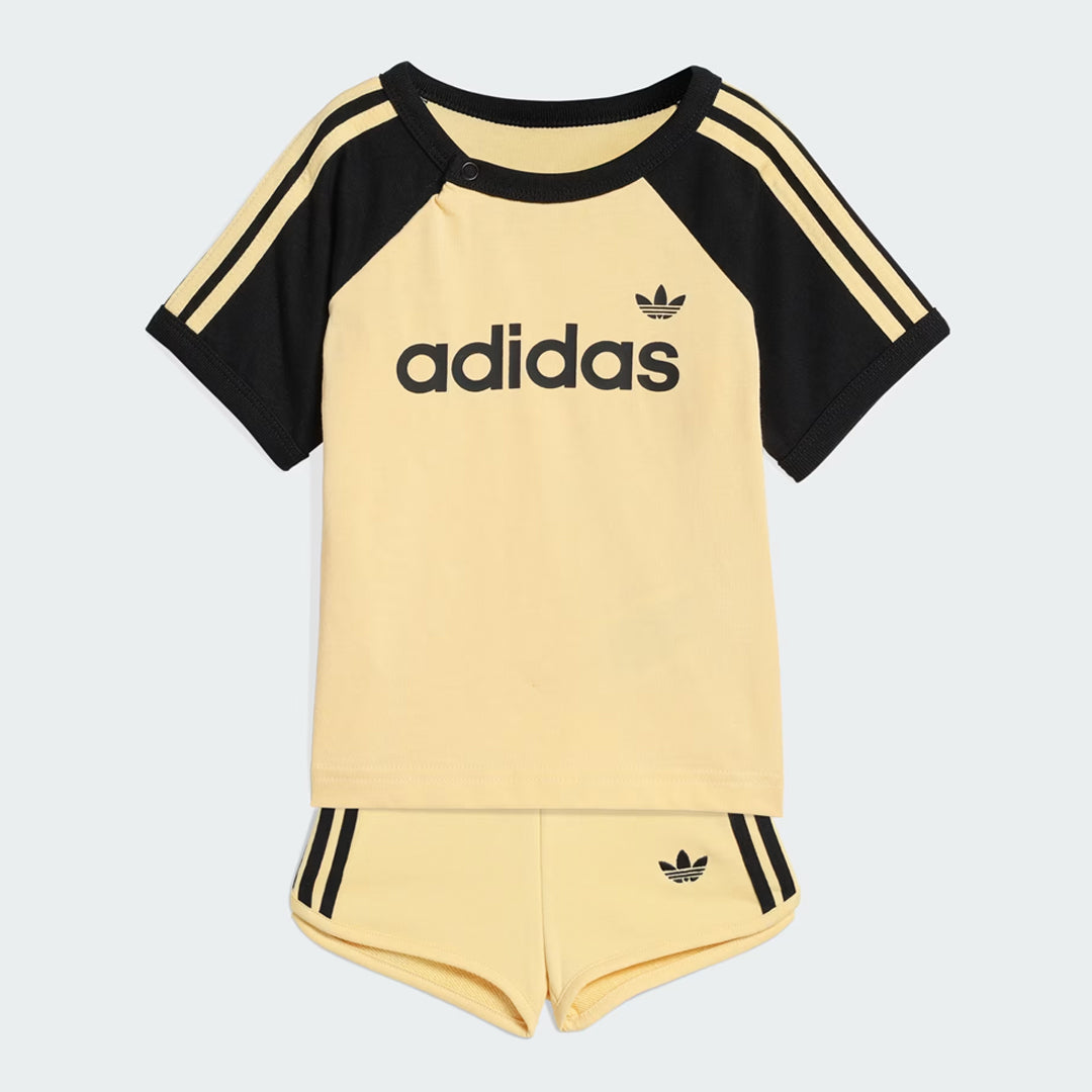 Toddler Sprinter Short & Tee Set - Orange Tint / Black | Tim & Gerry's ...