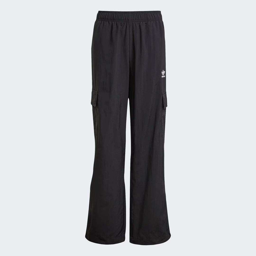 Kids OH Woven Cargo Pants - Black / White