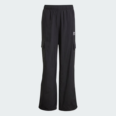Kids OH Woven Cargo Pants - Black / White