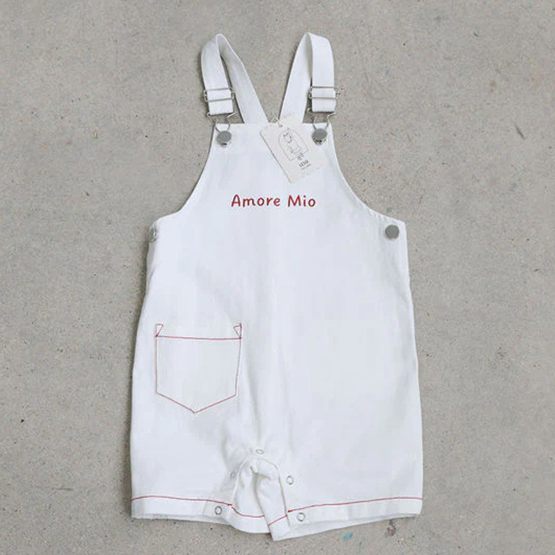 Bimbo Overalls - Rosso