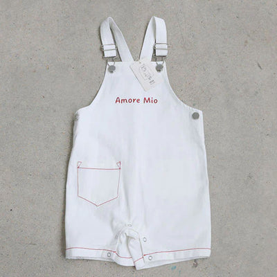 Bimbo Overalls - Rosso