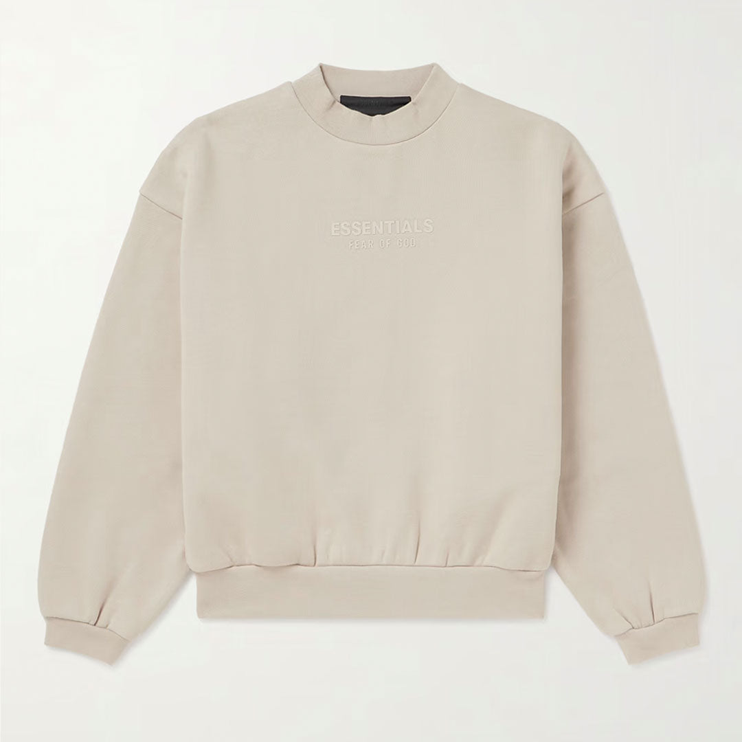 Essentials Fear Of God Kids Jersey Sweatshirt - Beige