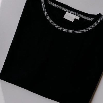 Classic Box Fit Tee - Black