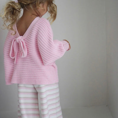 Bow Knit - Pink
