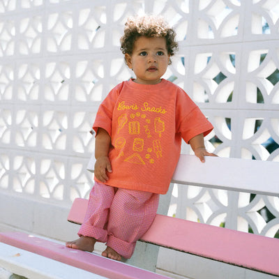 Snack Bar Tee - Coral