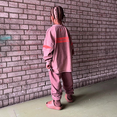 The Racing Set - Washed Brown / Orange