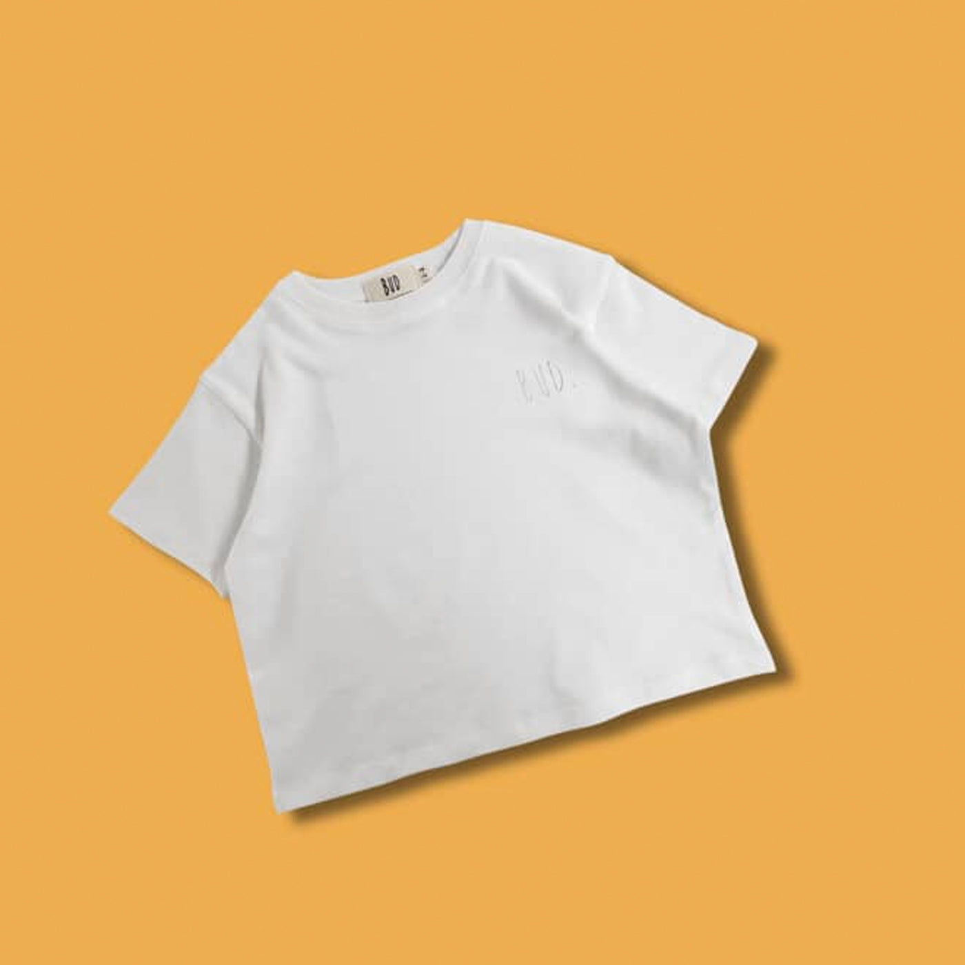 Boxy Tee - White