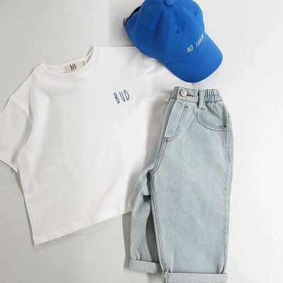 Boxy Tee - White