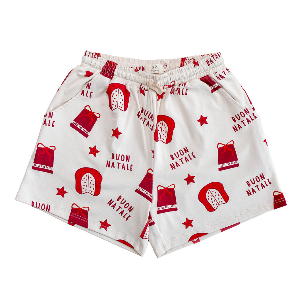 Adult Buon Natale Set - Panettone Print
