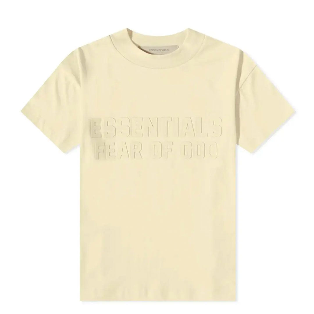 Essentials Fear Of God Logo T-Shirt - Canary
