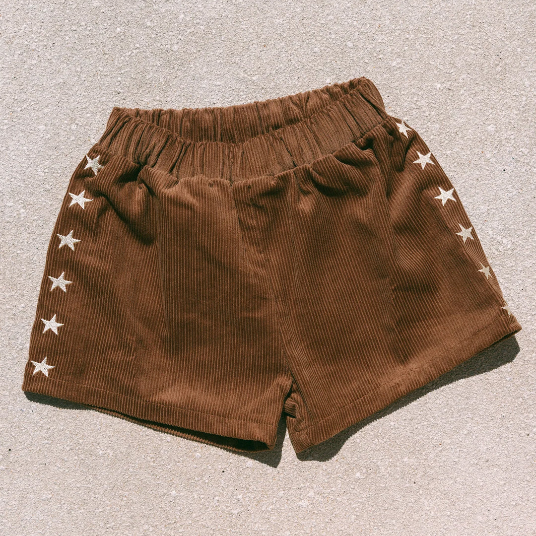 Starburst Shorts - Choc
