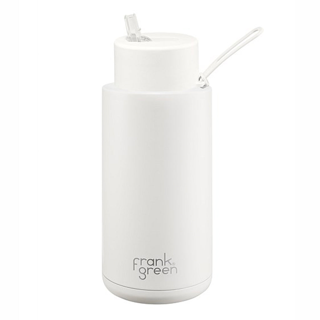 frank green 34oz Ceramic Reusable Bottle Cloud