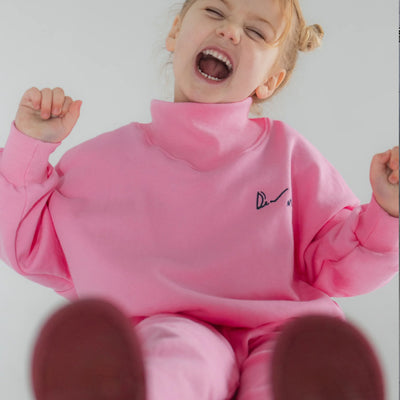 Fun Club Sweat - Bright Pink