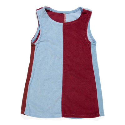 Lunar Dress - Blue / Brown