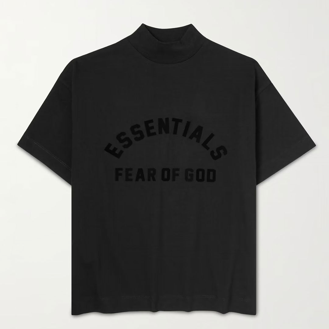 Essentials Fear Of God Tee - Jet Black