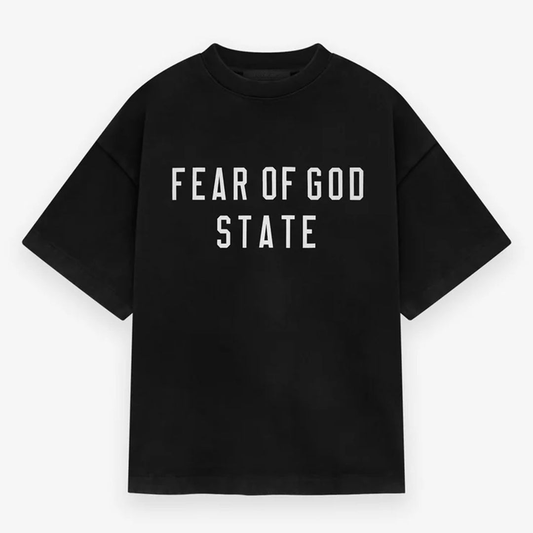 Essentials Fear Of God State Heavy Jersey T-Shirt - Black – Tim