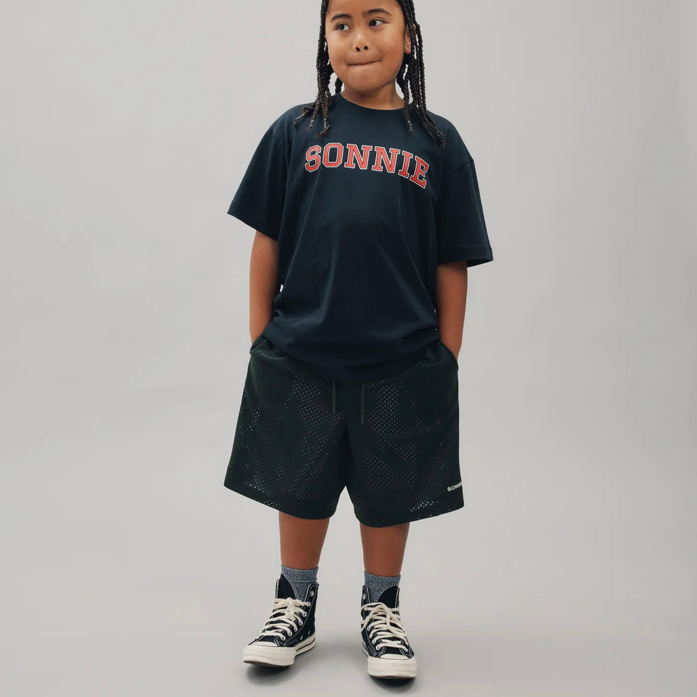 Baggy Basketball Shorts - Forest Green