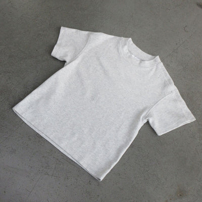 Everyday Oversized Tee - White Marble