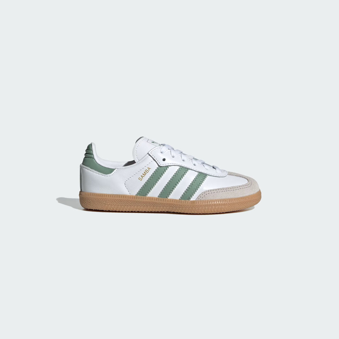 Youth Samba OG - Cloud White / Silver Green / Gum