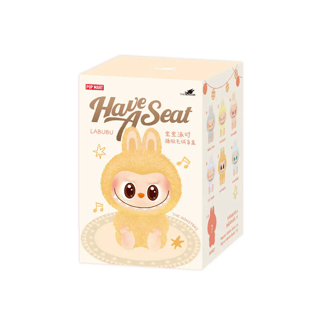 Pop Mart Labubu Have A Seat Series Plush Pendant Blind Box x 1