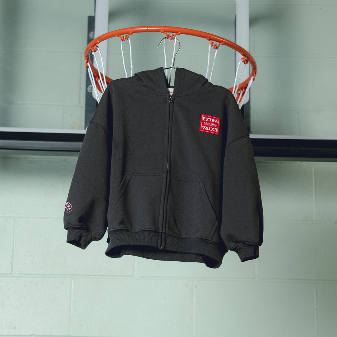 Core Zip Hoodie - Washed Black | Tim & Gerry's Kids Boutique – Tim ...