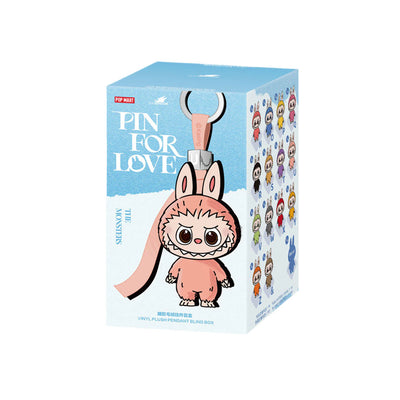 Pop Mart Labubu Pin For Love Series Plush Pendant Blind Box (N-Z) x 1