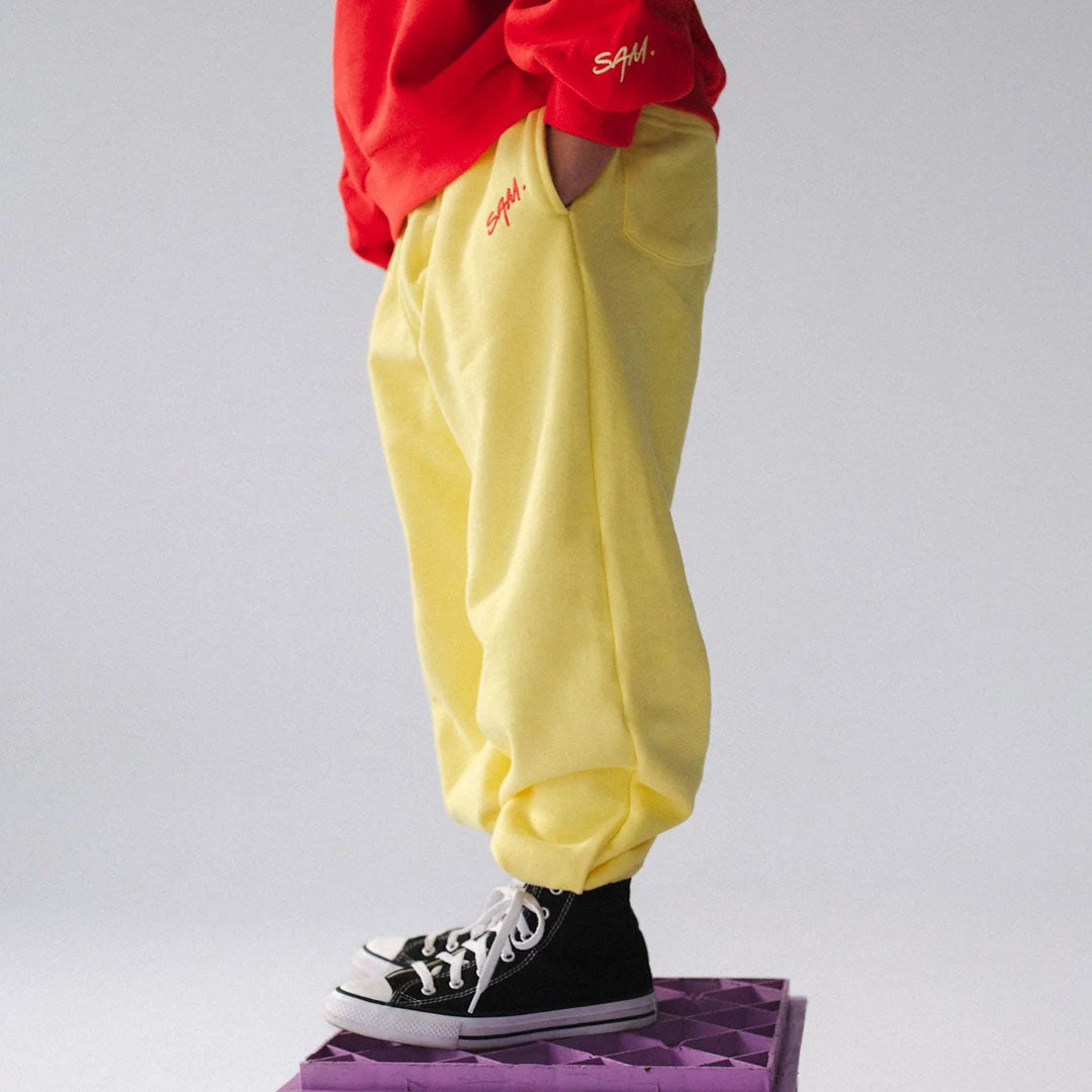 The Sam Sweatpant - Lemon