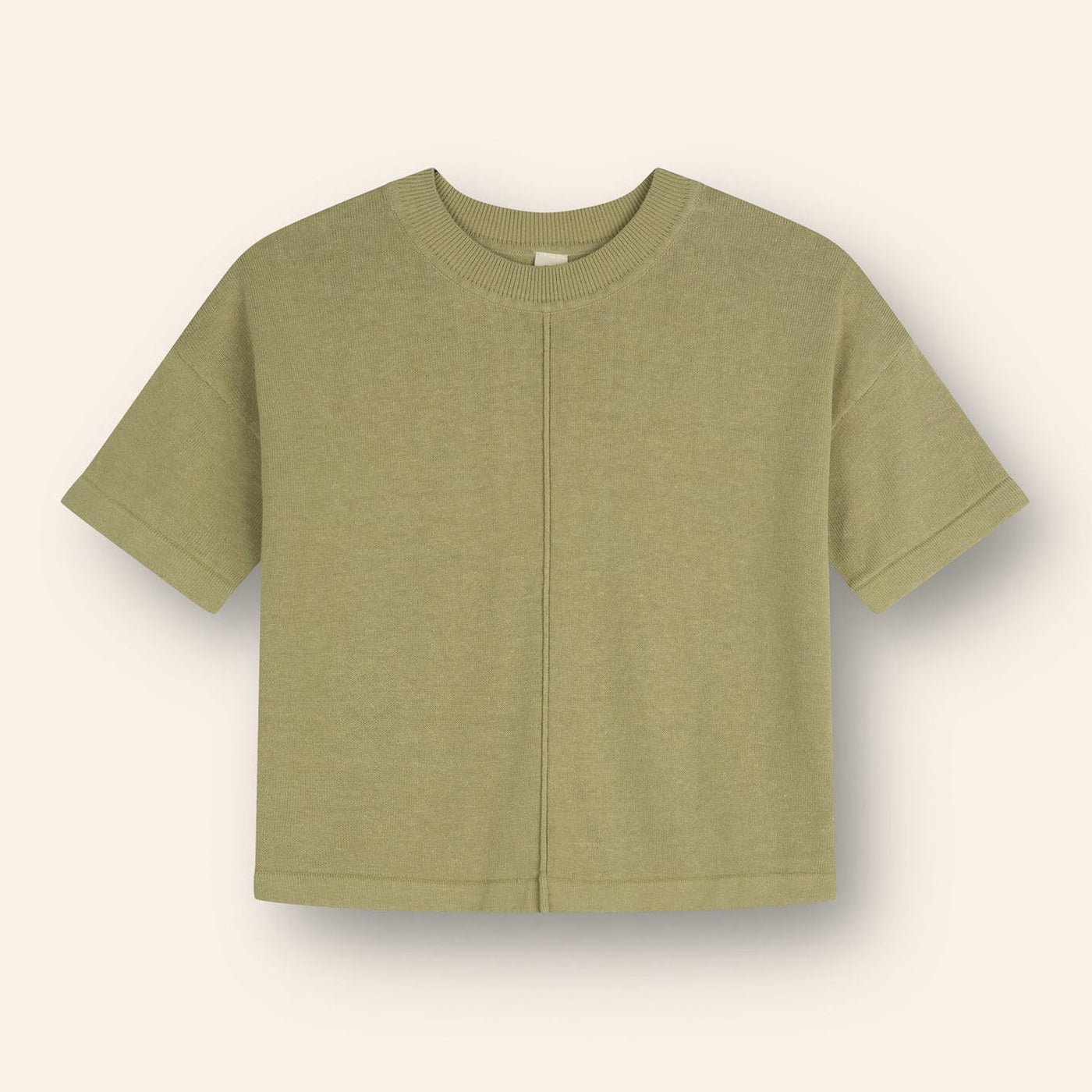Lightweight Knit Tee - Moss