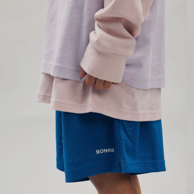 Baggy Basketball Shorts - Electric Blue