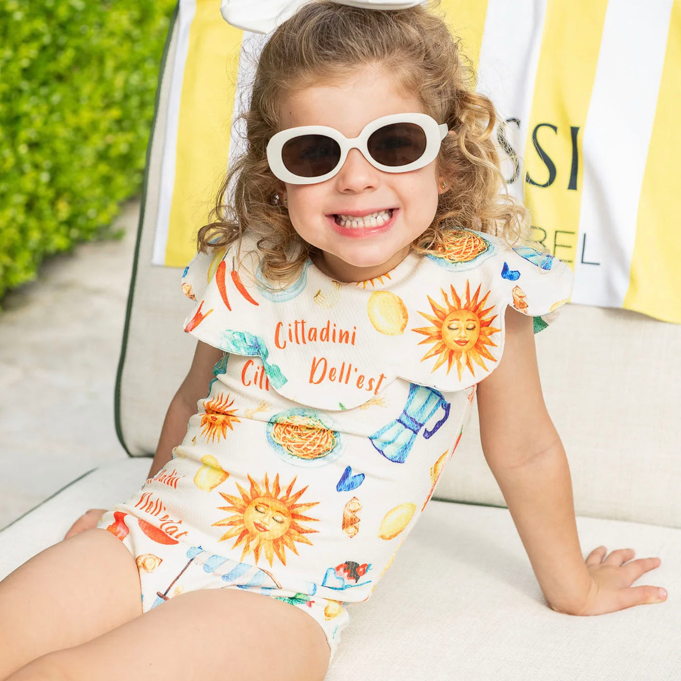 Mare Girls Swimsuit - Multi Print