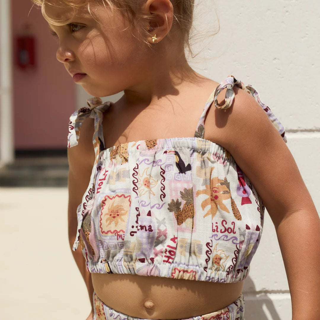 Paloma Set - Vamos A La Playa Print