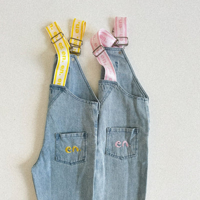 Vintage Overalls - Pink