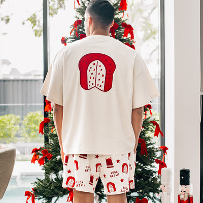 Adult Buon Natale Set - Panettone Print