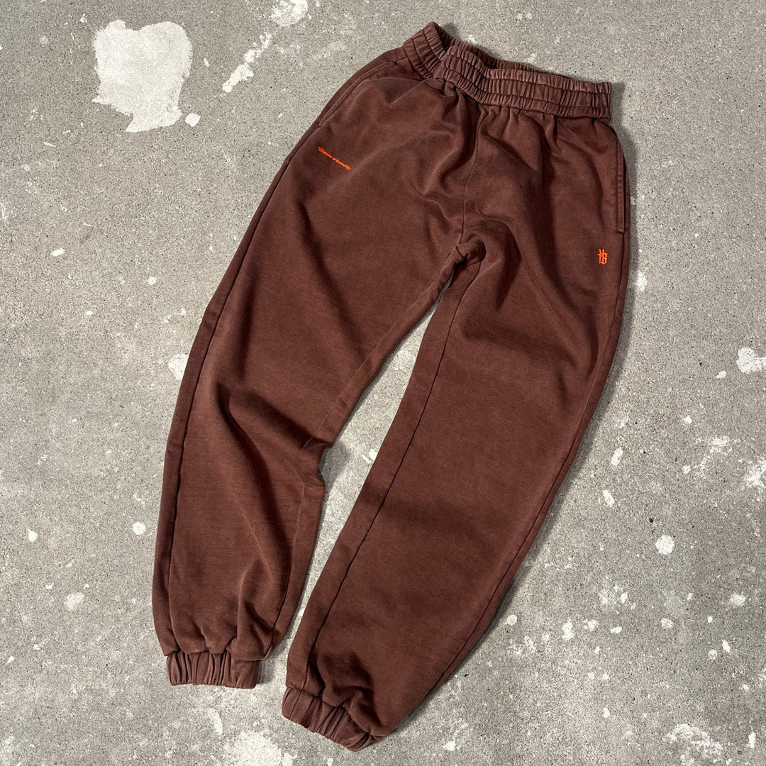 The Racing Set - Washed Brown / Orange