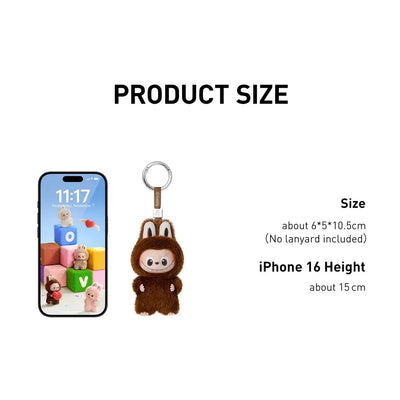 Pop Mart Labubu Pin For Love Series Plush Pendant Blind Box (N-Z) x 1