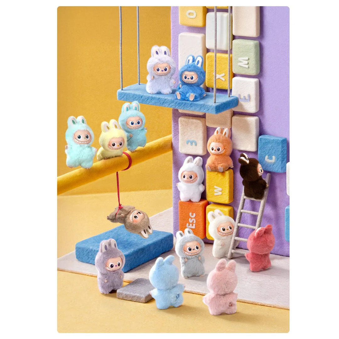 Pop Mart Labubu Pin For Love Series Plush Pendant Blind Box (N-Z