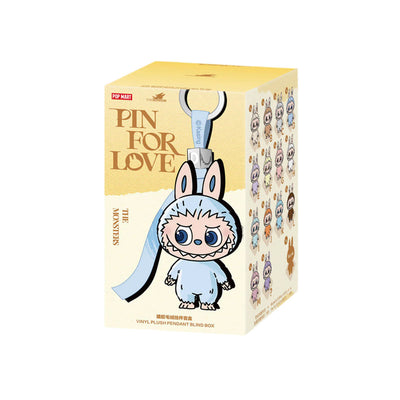 Pop Mart Labubu Pin For Love Series Plush Pendant Blind Box (A-M) x 1
