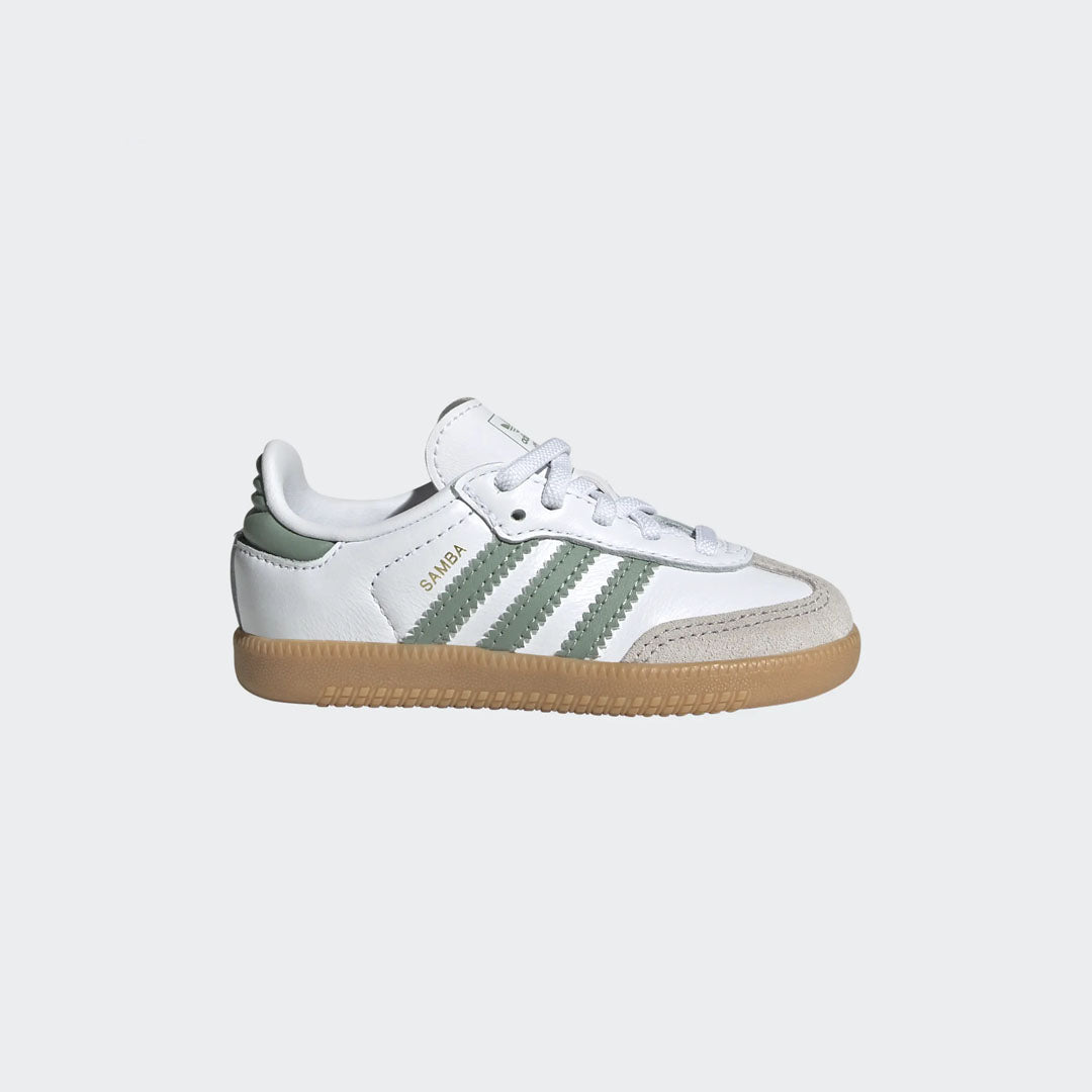 Toddler Samba OG - Cloud White / Silver Green / Gum