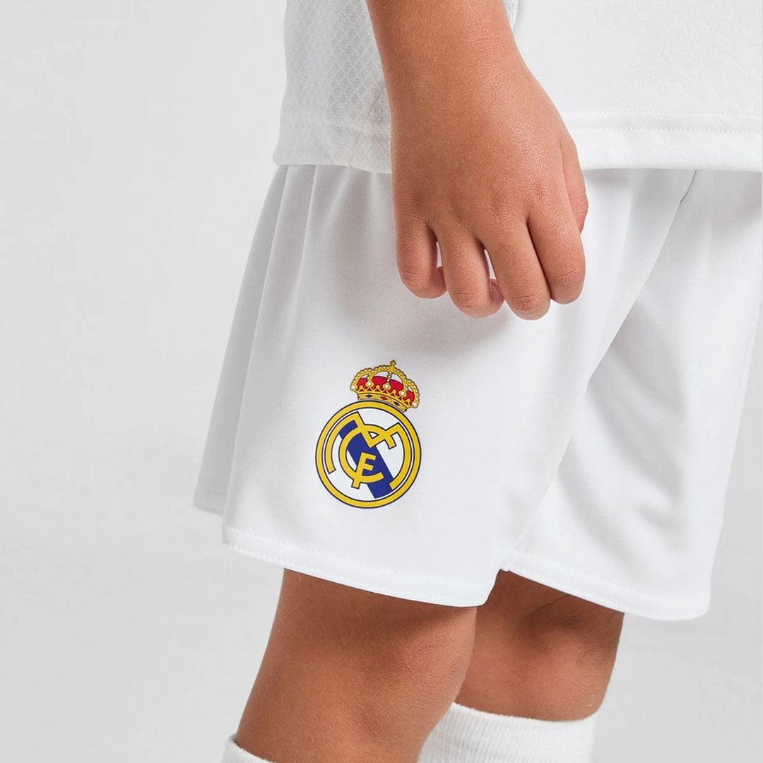 adidas Real Madrid 24/25 Home Mini Kit - White