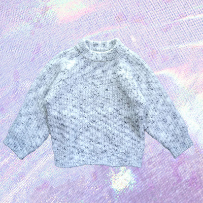 Herringbone Jumper - Grey