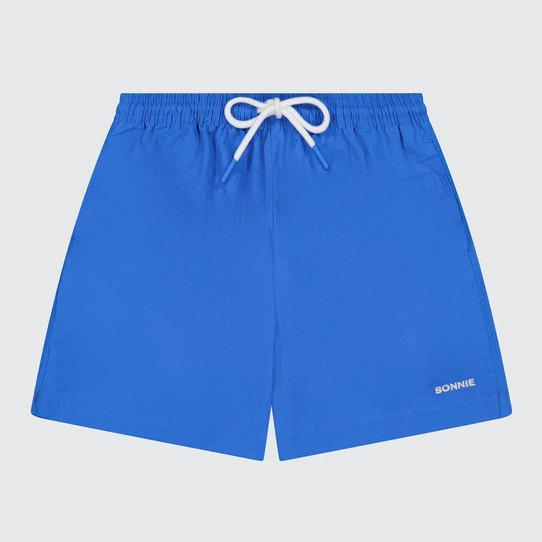 Nylon Sports Shorts - Blue Blue